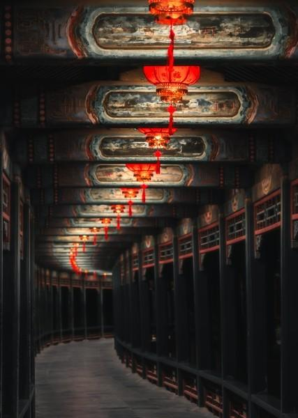 古建摄影教学：颐和园长廊内部夜景：3大光影秘境+5个参数公式