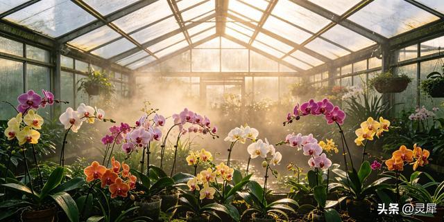 0元直达！西安最大兰花园花开成海，不挤人错过等一年。