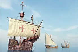 "哥伦布发现新大陆的真实故事"图片