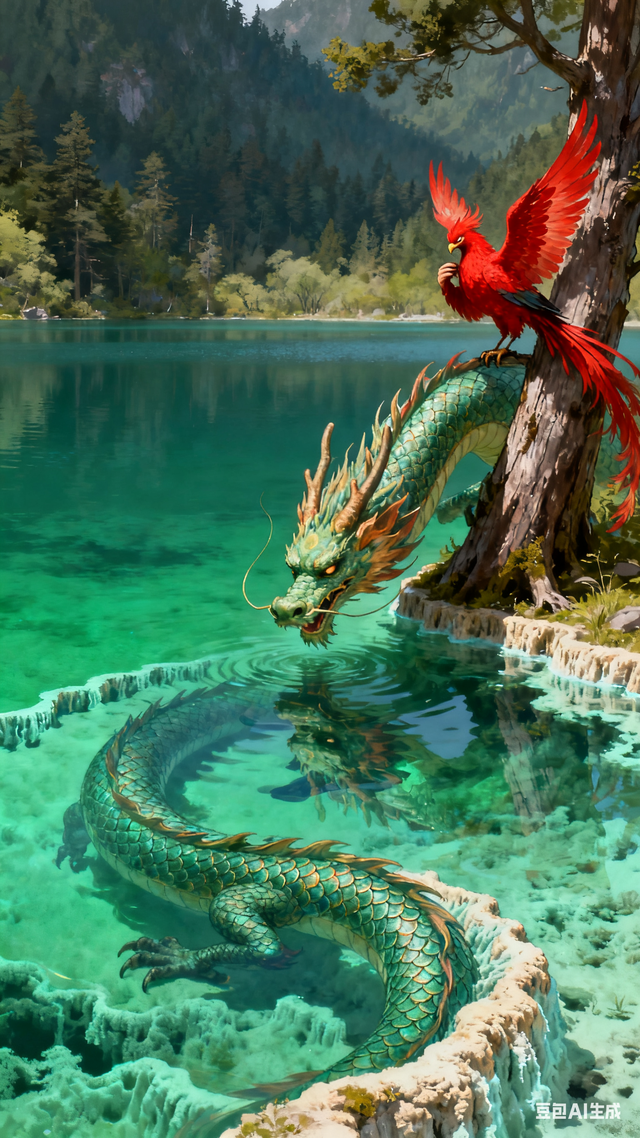 无双道龙赵小荣游记《 一笔祥龙行天下 》（一0四）九寨沟