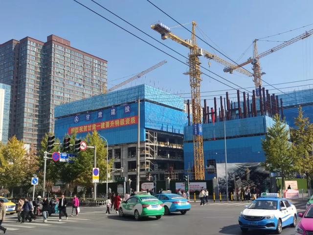 烂尾10年，兰州武都路中央商务区又复活了！