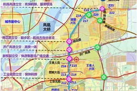 凤凰路高架跨越荷花路直达机场 济南内城高架路网终成型 大手笔图片