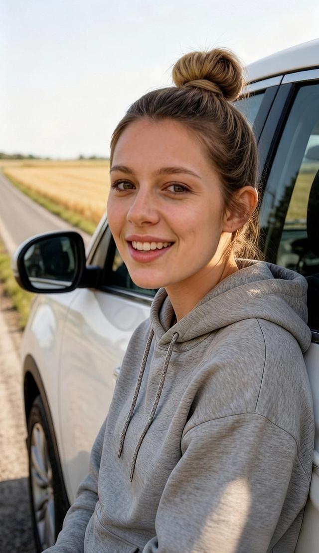 丹麦跨国恋（二）：Leah坐上了我的车，让我陪她去菜市场买菜