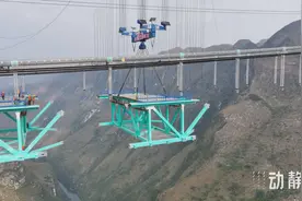 “北斗”定位赋能，在建世界第一高桥实现毫米级施工精度图片