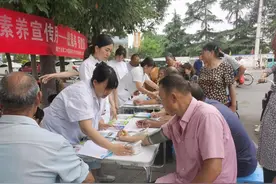 绵竹市富新镇卫生院开展健康素养66条宣传活动图片