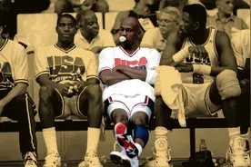 美媒评奥运历史15大球星：乔丹9老詹7 杜兰特屈居第2 榜首实至名归图片