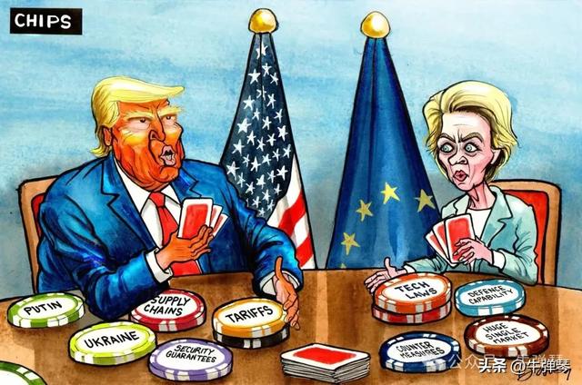 美欧直接开干	，全世界看得目瞪口呆