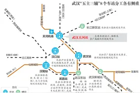 定了！武汉将有八大枢纽火车站图片