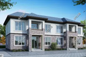 双拼别墅建得好，兄弟感情差不了，分享3套小面积的双拼别墅图纸图片