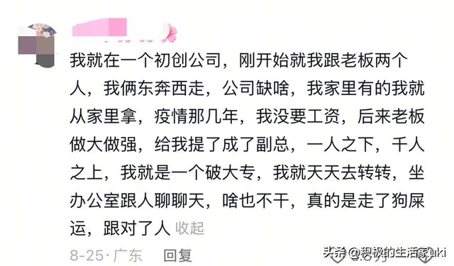 入职初创公司能有多爽？网友：冰火两重天的体验太刺激了