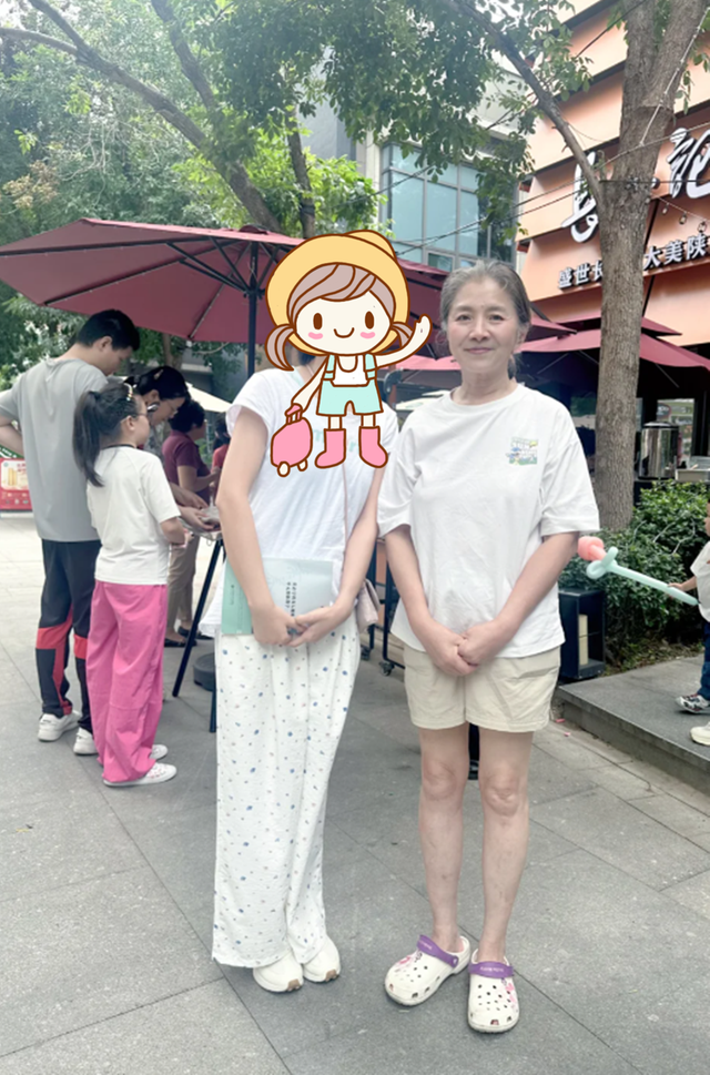 “大脚娘”迟蓬逛超市被偶遇