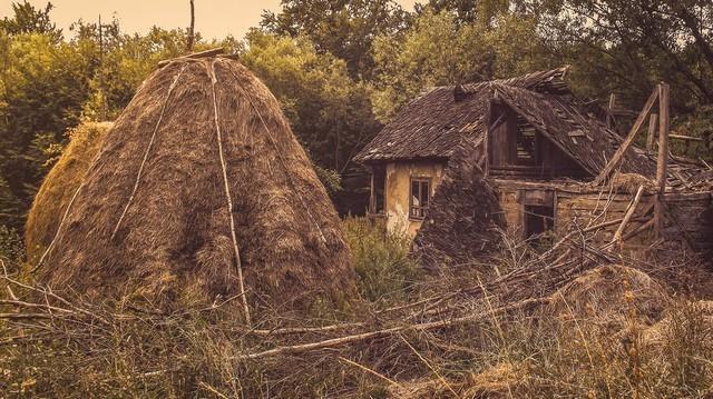 96年洪水冲垮了村子，我和女老师被困在山洞里，度过了三天三夜