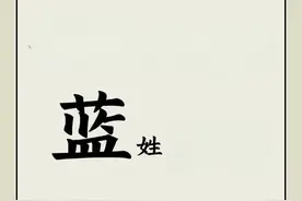 蓝姓历史文化图片