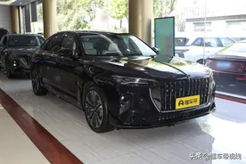 新车 | 2.0T中大型车/奥迪A6L同级，红旗H9“喜上眉梢版”到店图片