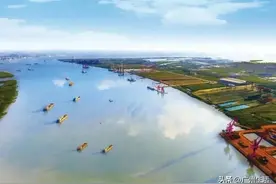 苏鲁较劲，从内河航道到海上前三岛，沂河通航临沂建5千万吨大港图片