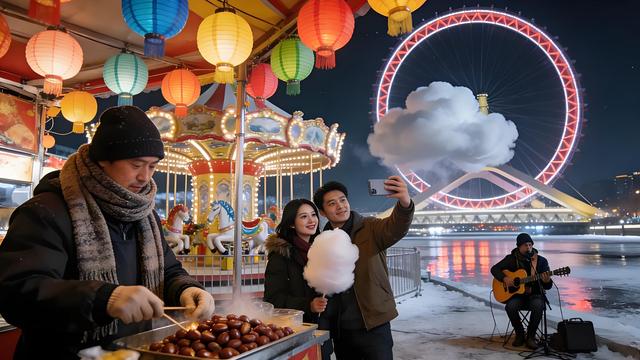 大美中国初冬行，津门冬韵，风物清华！
