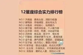 出生日期的星座，对照一下，你属于哪个星座呢图片