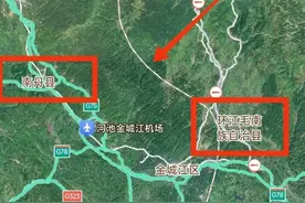 曾经为了贵南高铁争得不可开交，河池两县全面对比图片