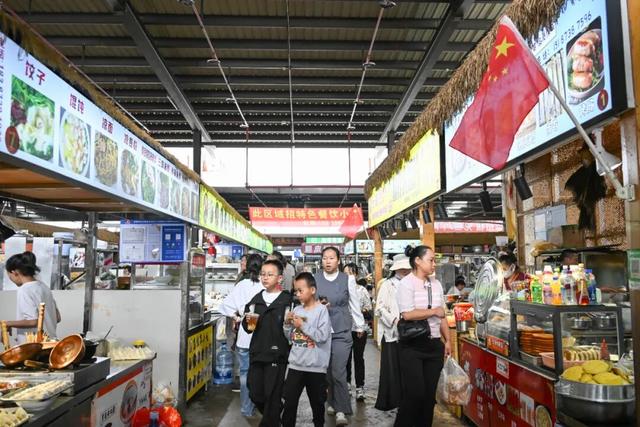 国庆，弥勒这个菜市场火了！