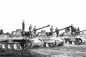 数量上百辆，红军缴获的德军坦克和自行火炮，继续使用还是淘汰图片