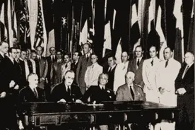 孱弱的中华民国，为何能入选联合国五常之一？背后离不开这个国家图片