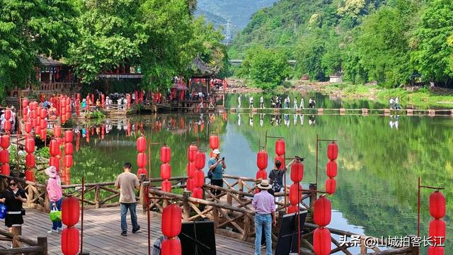 四川有这么一座免费古镇，它景色和水墨画一样，烟火气还很浓