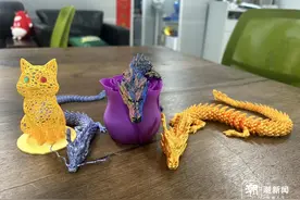 “打印”一条中国龙！千元级的大玩具，“打”出了一片新天地图片