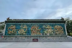 静赏古建，探寻龙壁！今天，我们相遇善化寺五龙壁图片