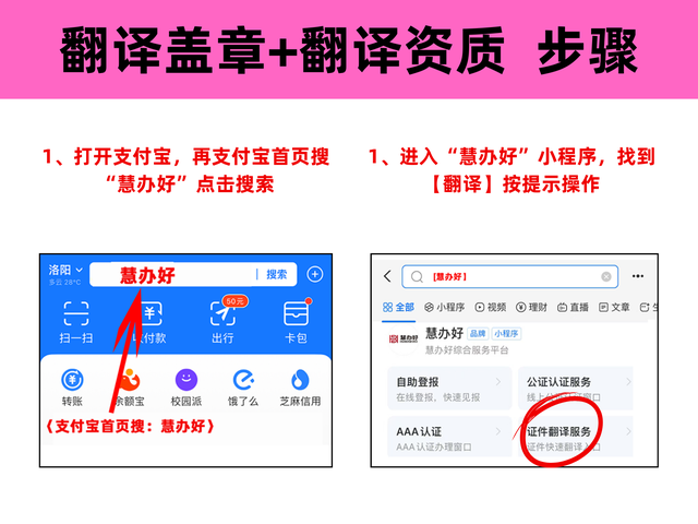 出国翻译证件选慧办好：省心省事还靠谱！