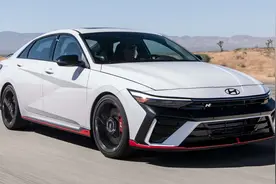 新车｜配锻造轮辋/手动挡 2024款伊兰特N海外发布 国内24.98万元起图片