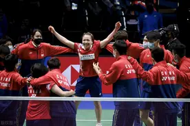 时隔10年，国羽再次独揽三大杯，好棒！其他大赛也有包揽壮举图片