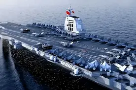 中国南北两大船厂同时开工，004和005号航母要来了？有核动力吗？图片