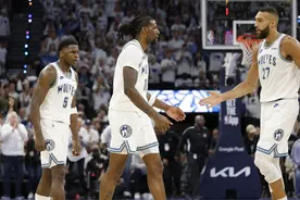 抢七来袭！森林狼大胜掘金，爱德华兹联盟新偶像，扛起收视率图片