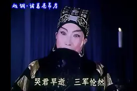 【名家名段】越调大师申凤梅电影《诸葛亮吊孝·哭周瑜》|| 催泪弹图片