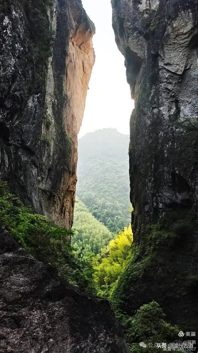 雁荡山百岗尖显胜门穿越,这条风光绝美的经典徒步线路你可去过