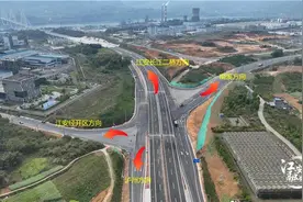 G353宜南阳快速通道（江安段）通车试运行 小编带你体验道路环境图片