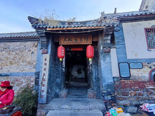 博山八陡老街,有不要钱的博山大锅菜
