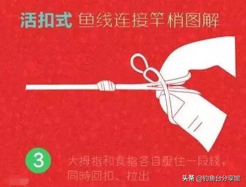 超结实，钓鱼主线连接竿稍全过程，附步骤图解