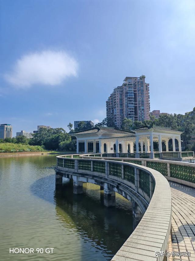 秋日的天河公园