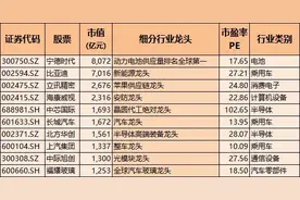 A股最全科技龙头，含半导体、新能源及通信，都是机构关注的方向图片