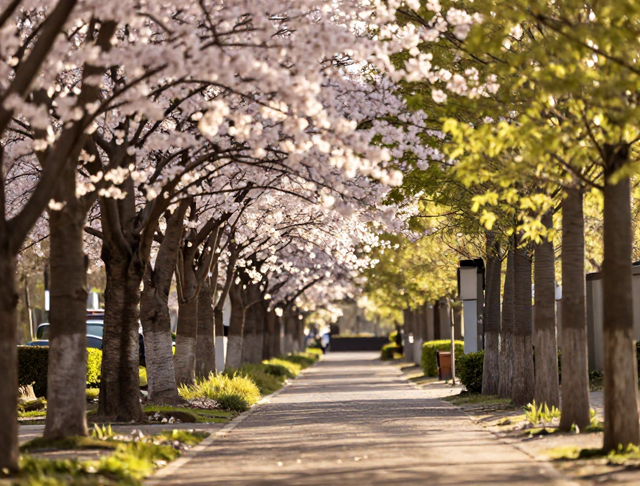 山东菏泽千亩樱花炸裂盛开！游客直呼：这才是真正的国色天香