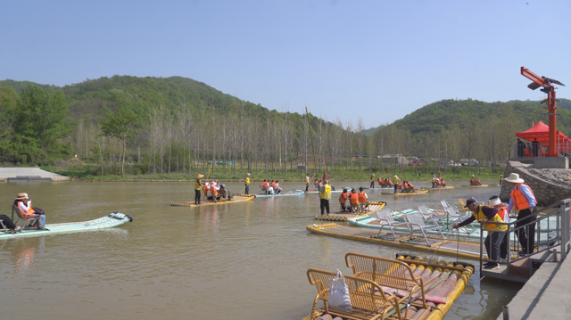 央视聚焦随县！淮河竹筏漂一筏跨两省解锁春日文旅新玩法