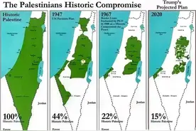 巴勒斯坦建国为何这么难？三大问题无解，以色列怕国土被切成两段图片