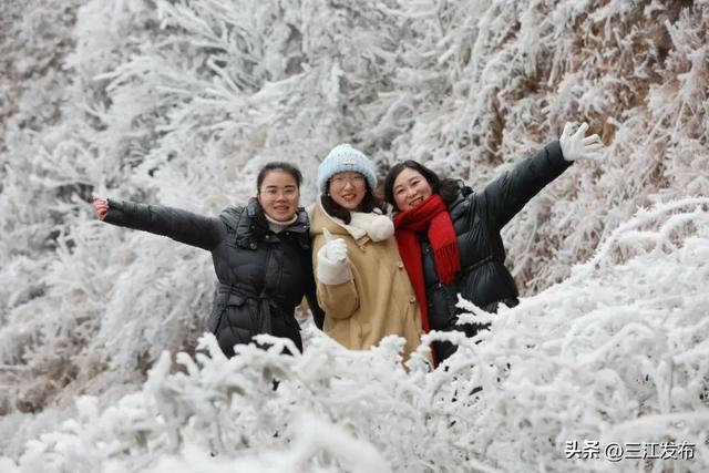 寒潮“炫技”成功！三江这地方浪漫值拉满