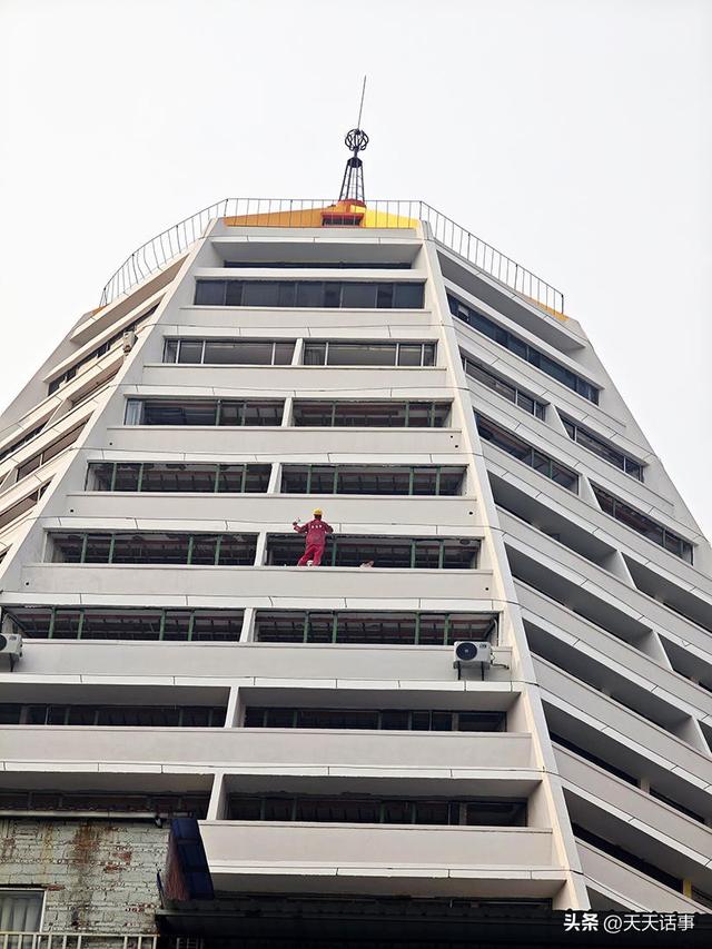 拥有三十多年历史的北海地标建筑换“新装”了