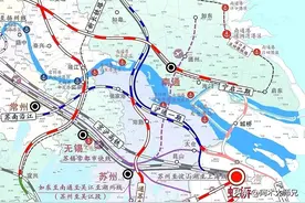 盐宜高铁规划设计细节:盐城、泰州、无锡新建站点线路分析图片