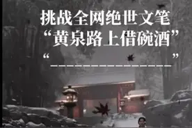 文笔挑战：“黄泉路上借碗酒”续下句，评论区净高手，哭了又笑了图片