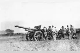 辽沈战役时，东野100毫米口径以上重炮，其实不到100门？图片