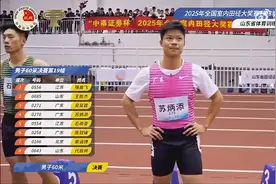 赛季首秀！全国室内田径大奖赛男子60米，35岁苏炳添6秒65夺冠图片