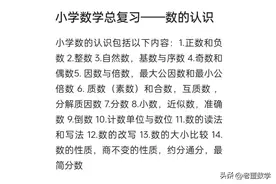 小学数学总复习——数的认识图片
